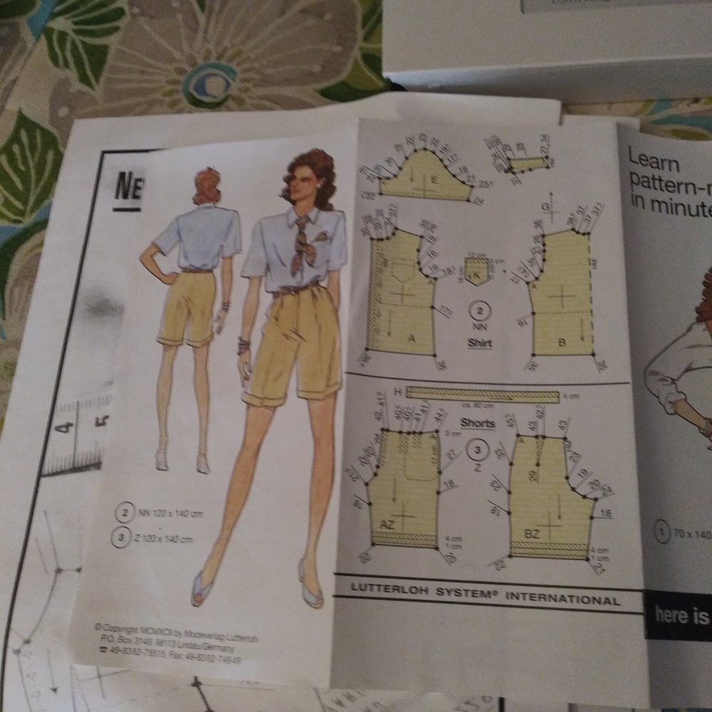 2370 Vintage, VHS Tape Never Opened Instructions Learn Pattern Making In Minutes - Picture 7 of 7